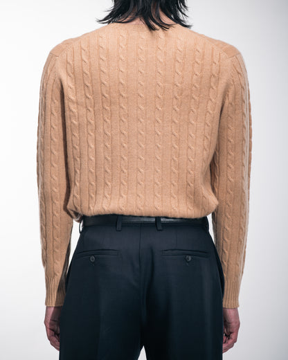 Camel dusk Cashmere Crewneck