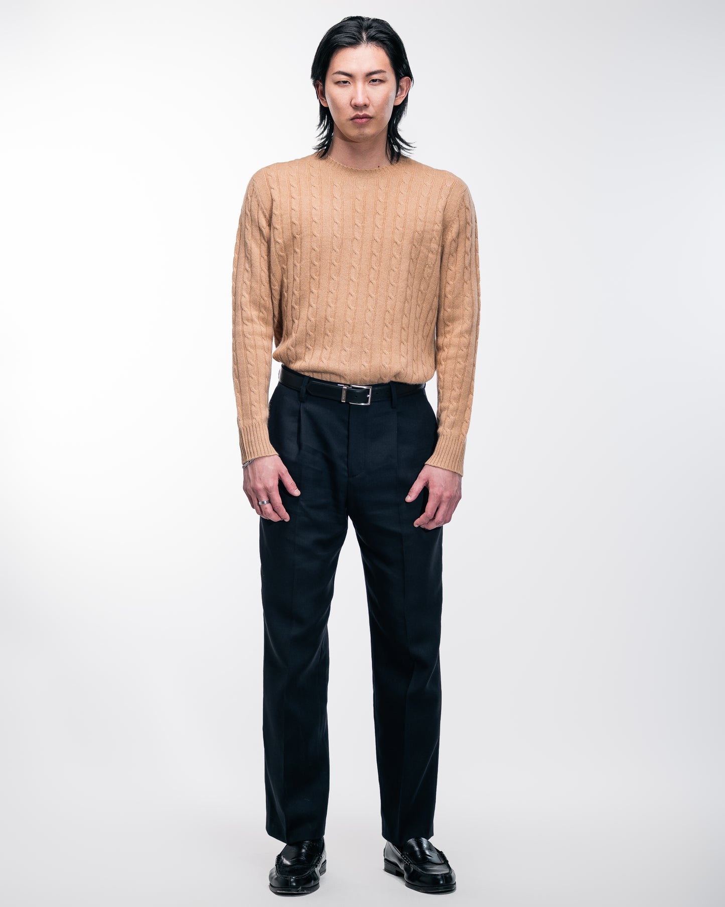 Camel dusk Cashmere Crewneck