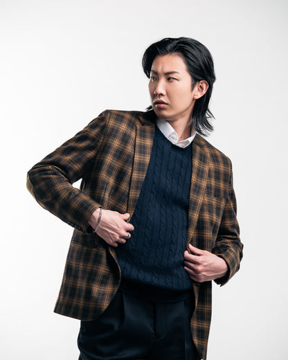 Nocturne Blue Cashmere Crewneck